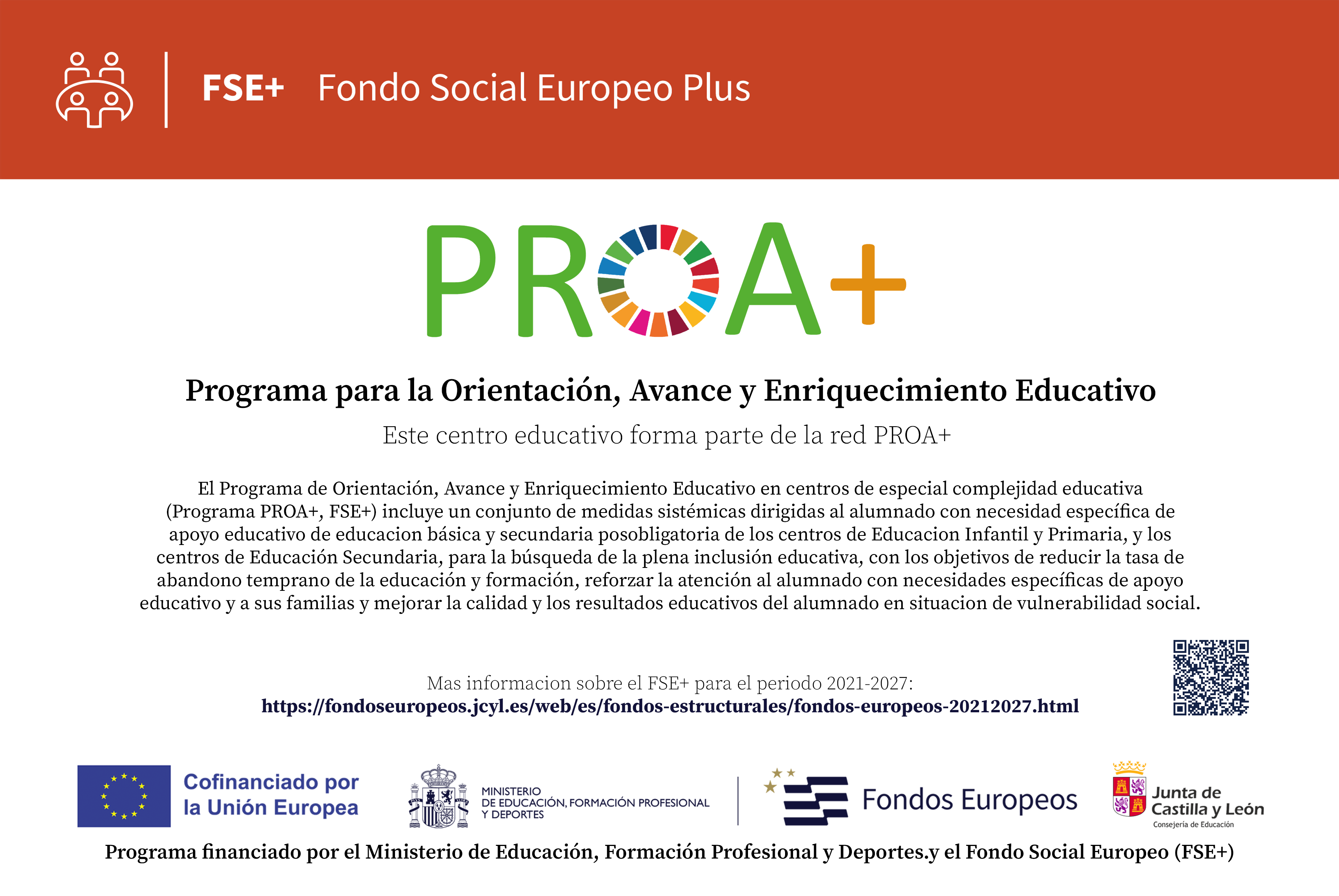 1. Baner Centros PROA+
