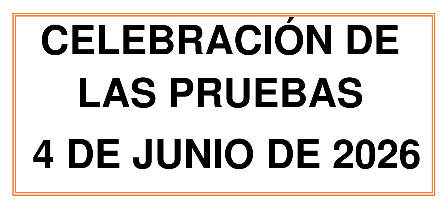 Celebración de las pruebas