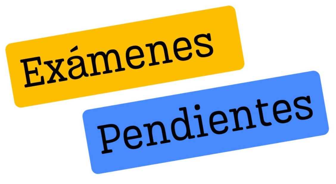 Exámenes de recuperación de pendientes