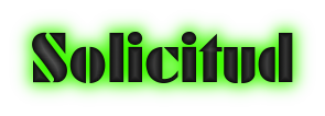 Solicitud Solicitud